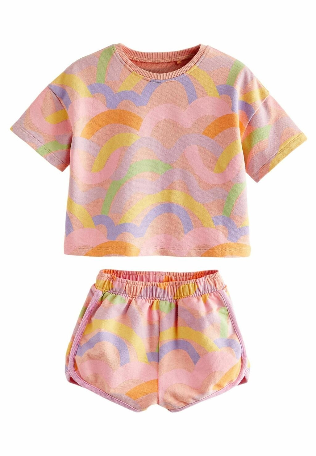 Шорты Short Sleeve Set Next, оранжевый