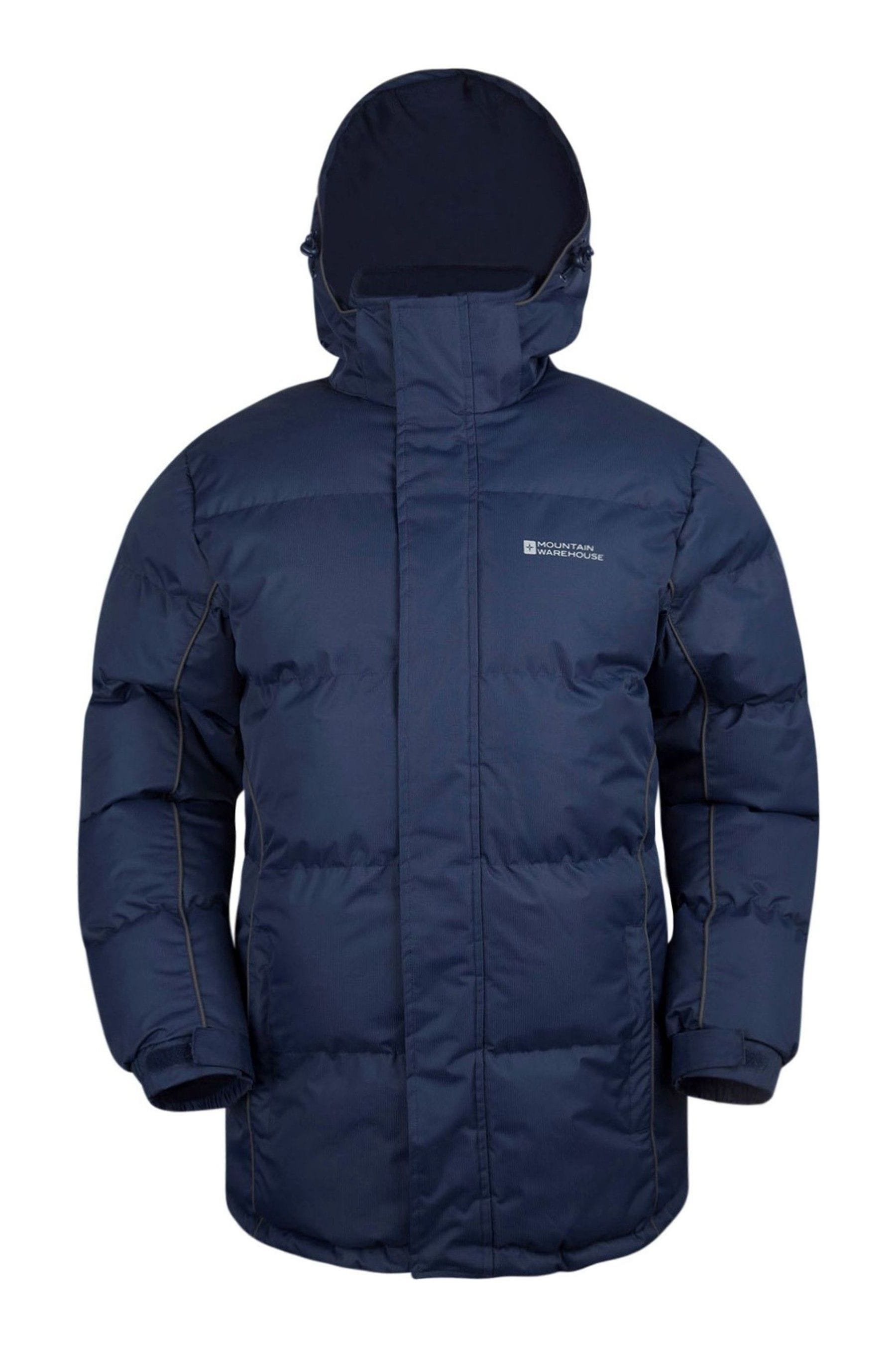 Снежная мужская утепленная куртка Mountain Warehouse, синий куртка утепленная мужская demix синий