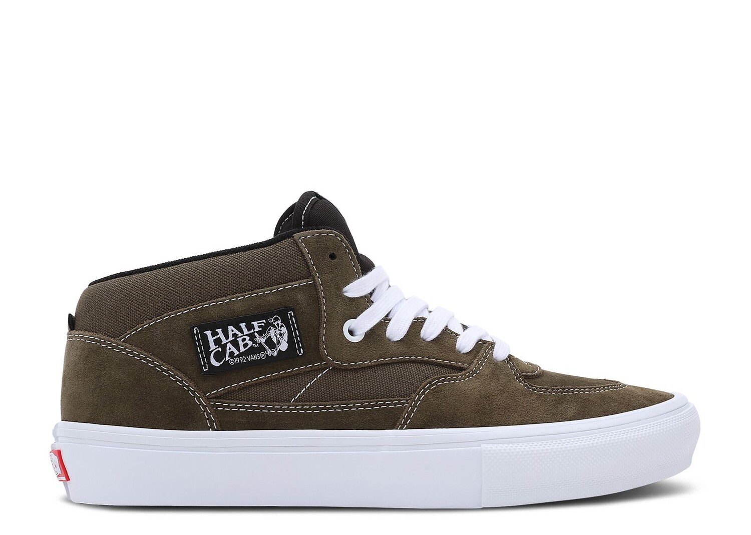 

Кроссовки Vans Skate Half Cab 'Dark Olive', зеленый