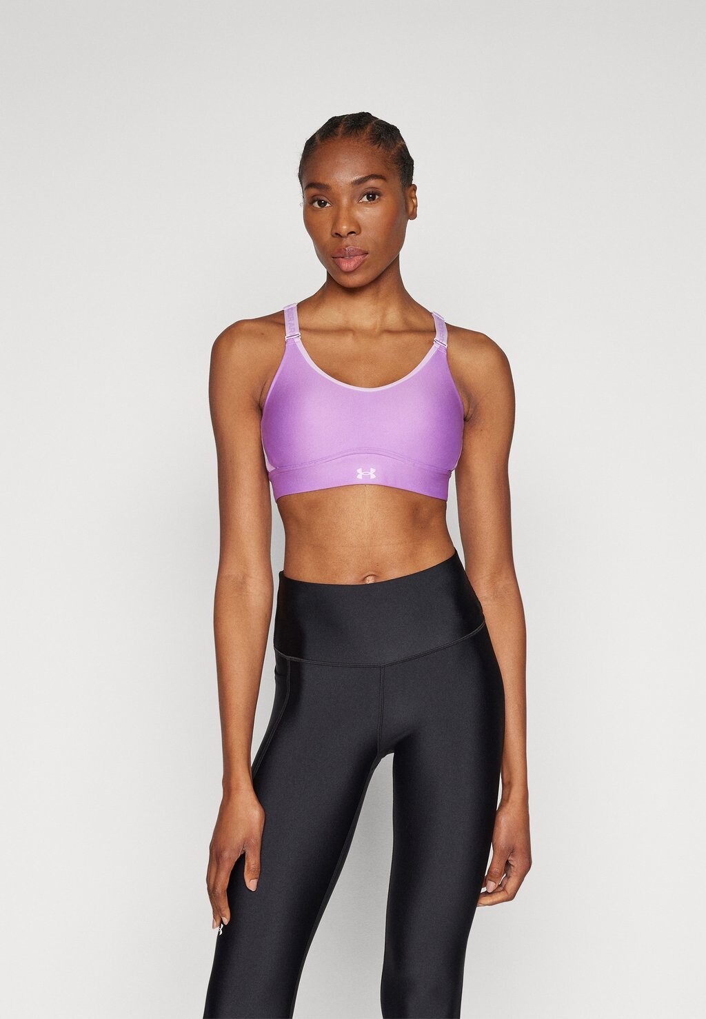 

Спортивный бюстгальтер средней поддержки INFINITY BRA Under Armour, цвет provence purple/purple ace