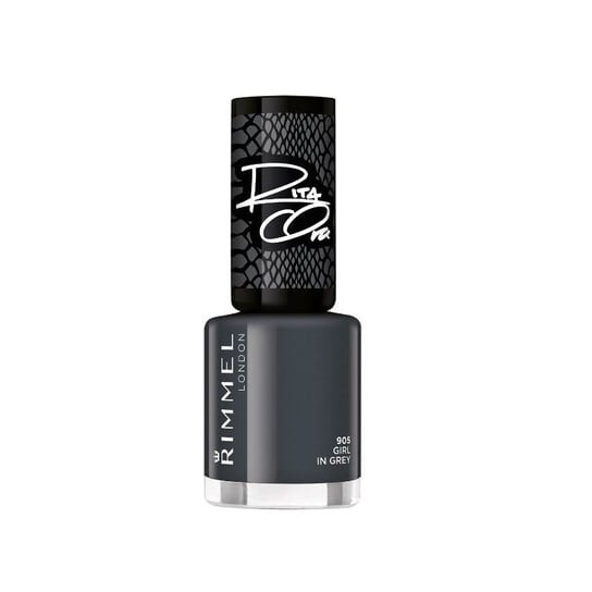 

Лак для ногтей, 905 Girl In Grey, 8 мл Rimmel, Rita Ora