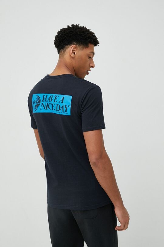 

Хлопковая футболка Quiksilver, черный