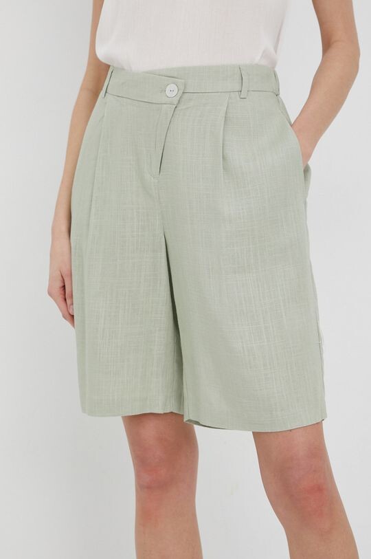 

Шорты из смесового льна Vero Moda, зеленый