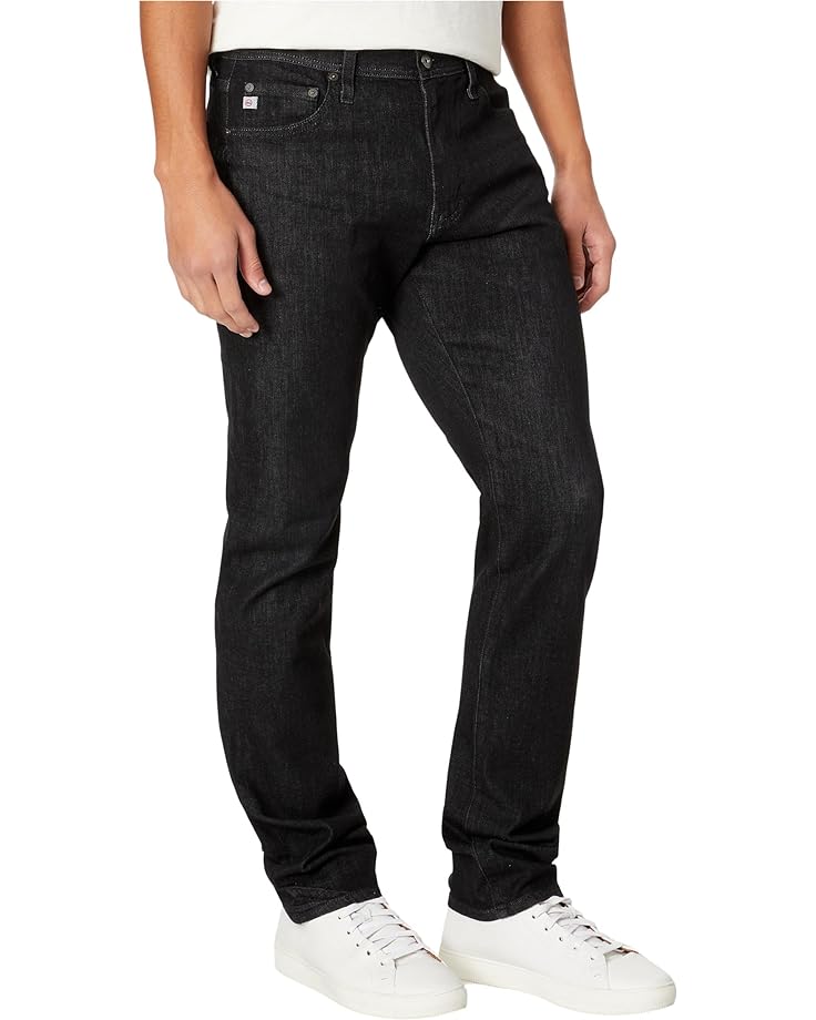 Джинсы AG Jeans Everett Slim Straight Fit in Black Marble, цвет Black Marble