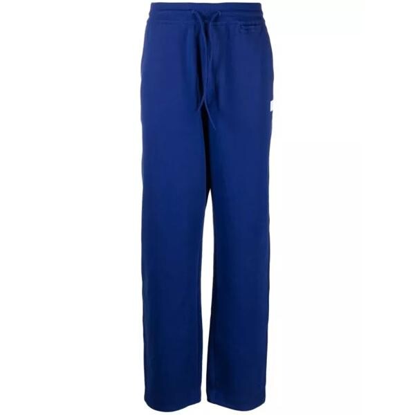 

Брюки logo-patch track pants Y-3, синий