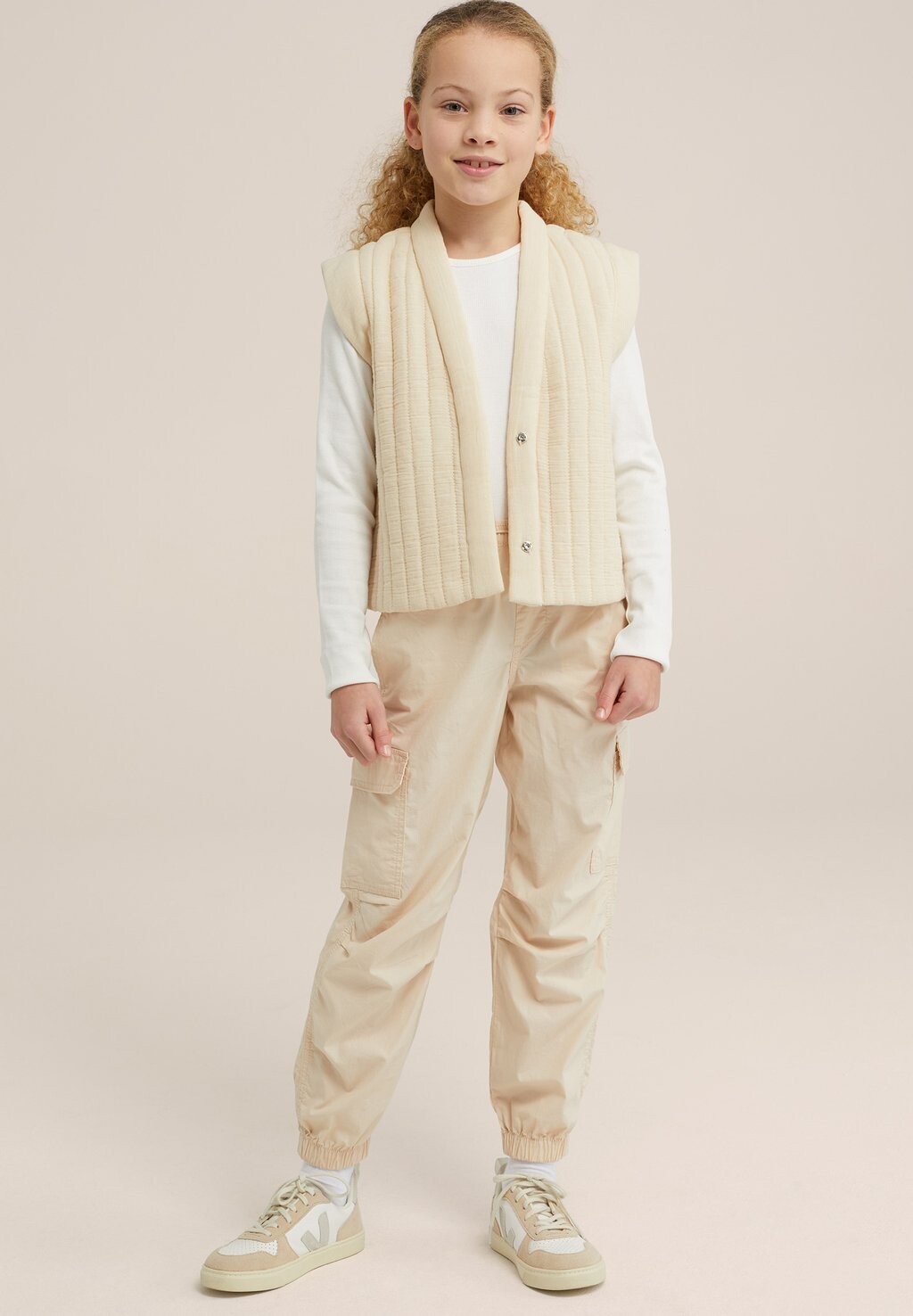 

Брюки карго Blue Ridge WE Fashion, бежевый