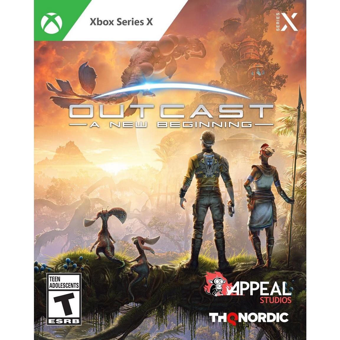 Видеоигра Outcast - A New Beginning - Xbox Series X xbox игра thq nordic outcast a new beginning стандартное издание