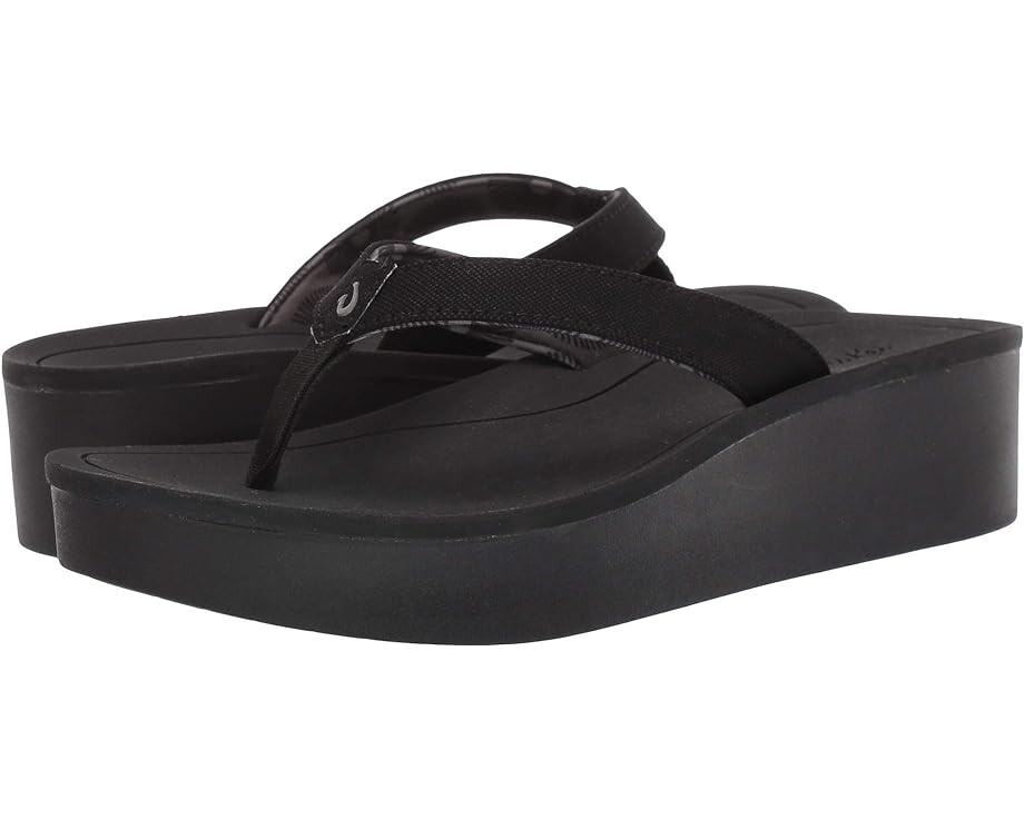 

Туфли OluKai Pi'o Lua, цвет Black/Black