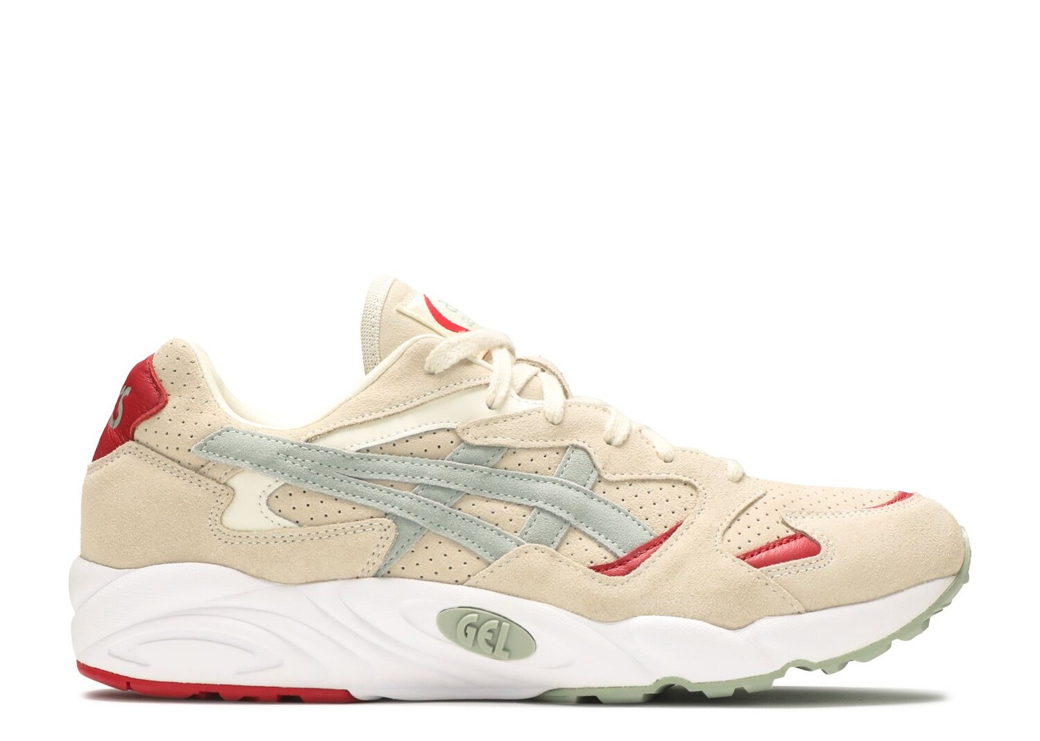 Кроссовки ASICS Gel Diablo 'Birch Seagrass', кремовый кроссовки gel diablo birch asics розовый