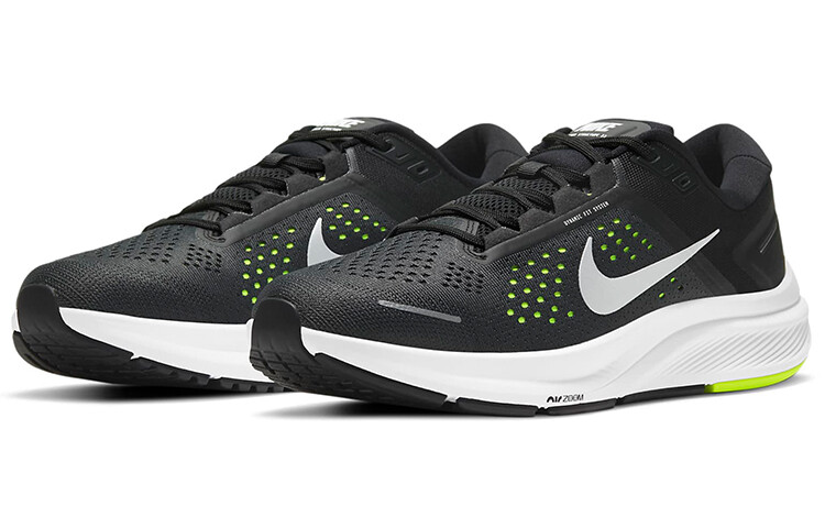 

Nike Air Zoom Structure 23 Черный/Белый/Зеленый