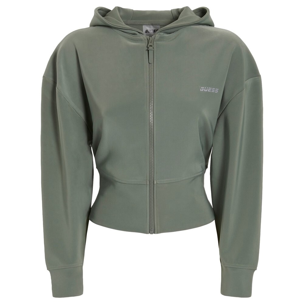 

Толстовка Guess Deanna Full Zip, зеленый