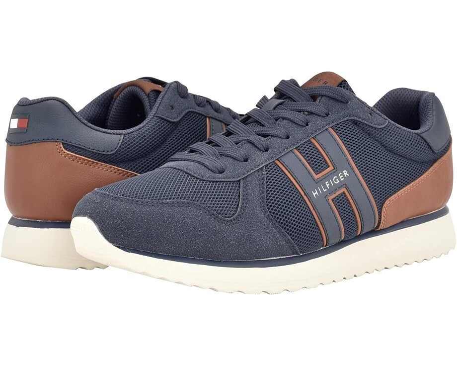 

Кроссовки Tommy Hilfiger Akron, цвет Navy/Cognac