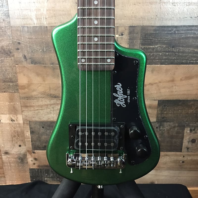 Электрогитара Hofner Shorty HCT-SH Cadillac Green w/ Gig Bag, Brand New, Free Ship, 693