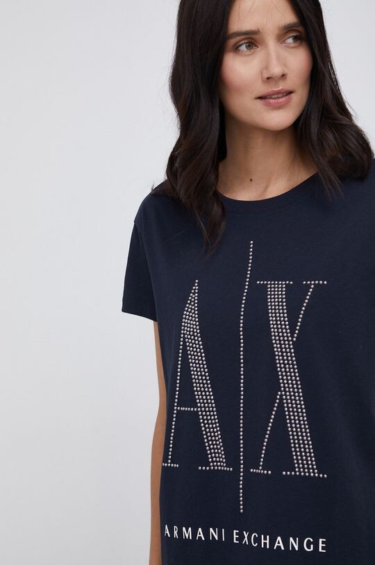 

Футболки Armani Exchange, темно-синий