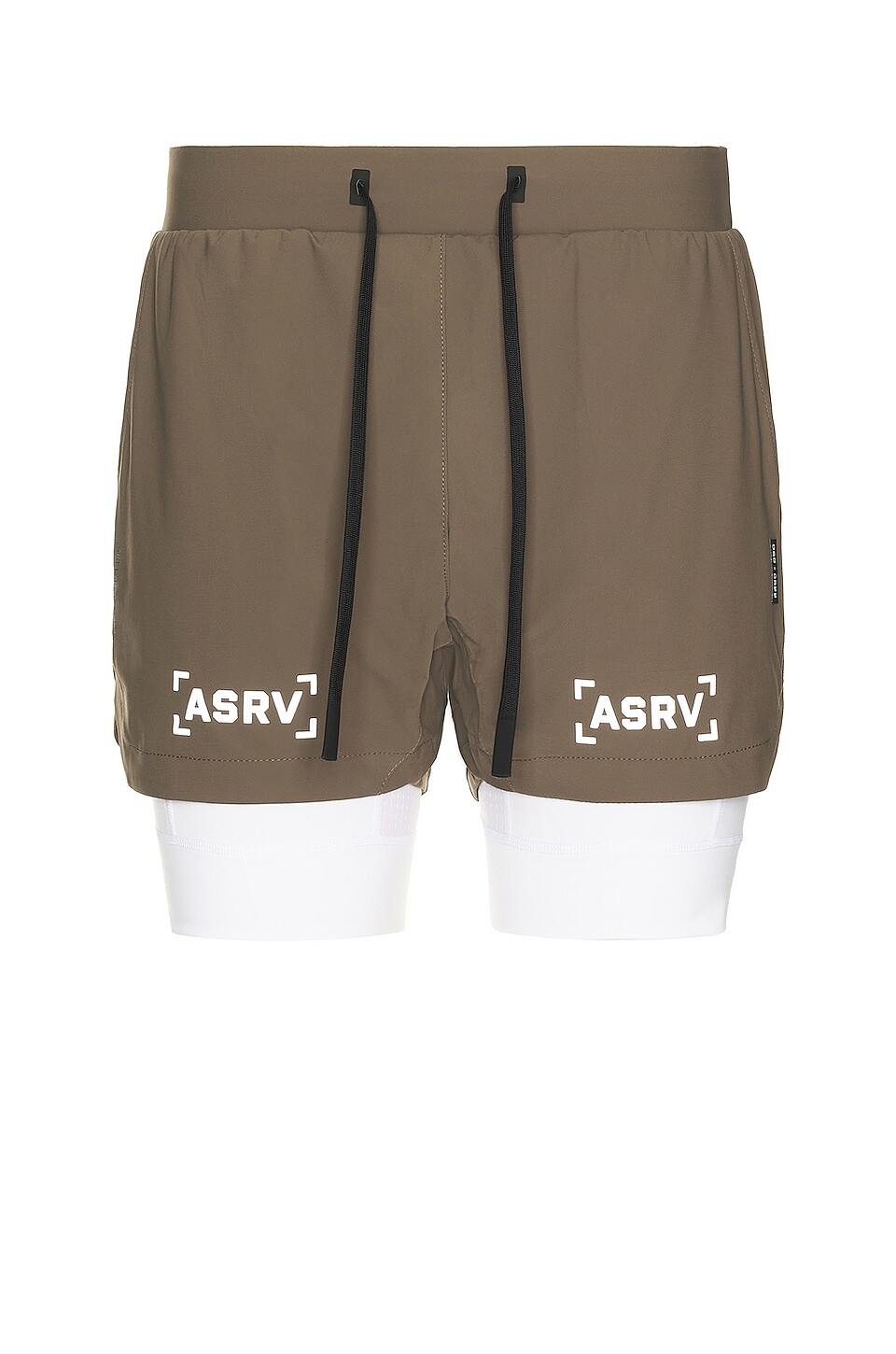 

Шорты ASRV Tetra-lite 5 Liner, цвет Deep Taupe/white