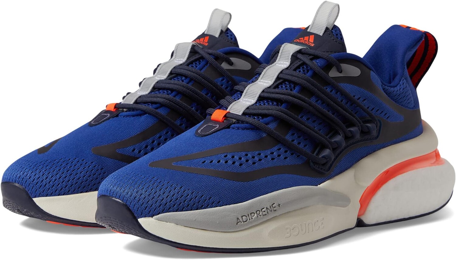 

Кроссовки Alphaboost V1 adidas, цвет Shadow Navy/Solar Red/Grey