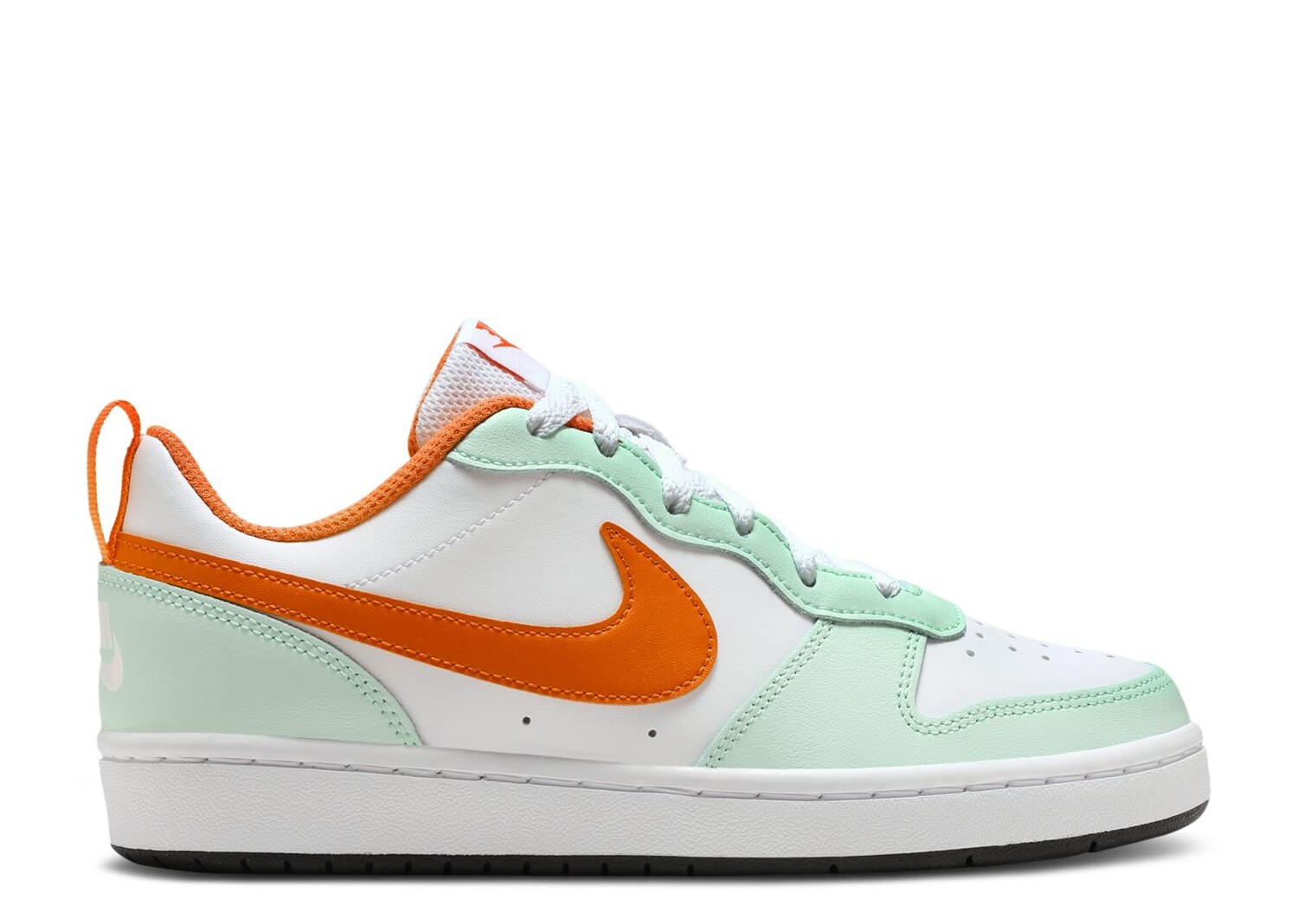 

Кроссовки Nike Court Borough Low 2 Gs 'Mint Foam Safety Orange', белый