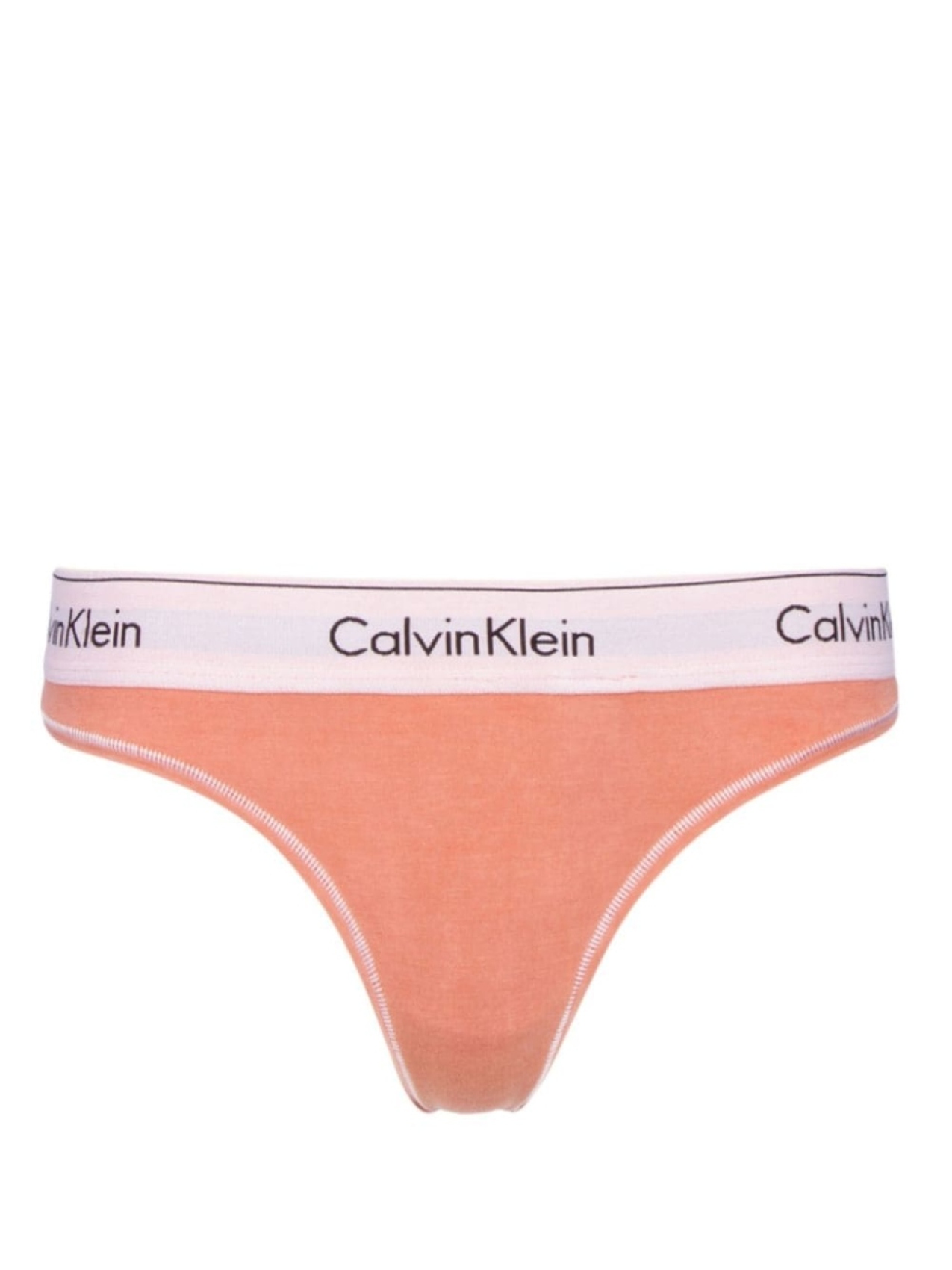 

Calvin Klein стринги с логотипом на поясе, розовый