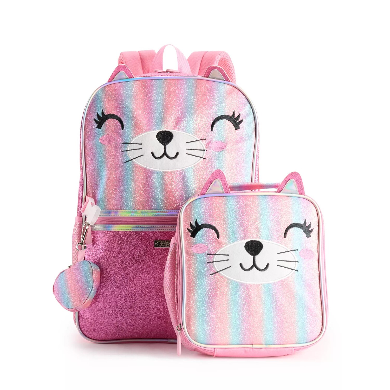 

Модный рюкзак Shiny Kitty из 2 предметов