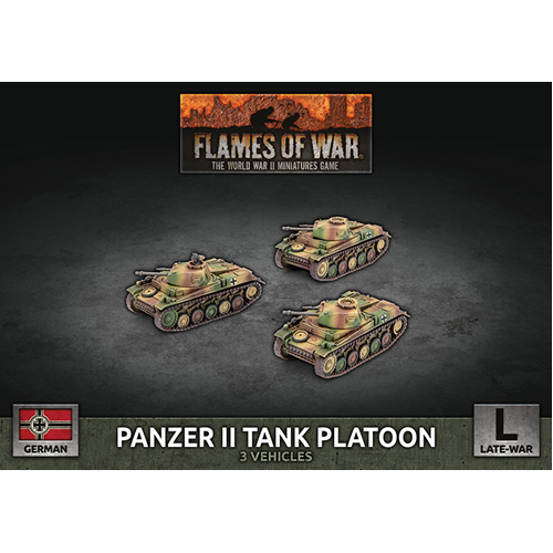 Фигурки Panzer Ii Tank Platoon (X3 Plastic)
