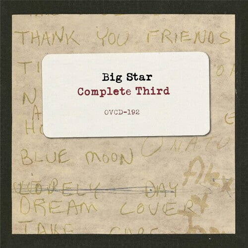 

CD диск Big Star: Complete Third