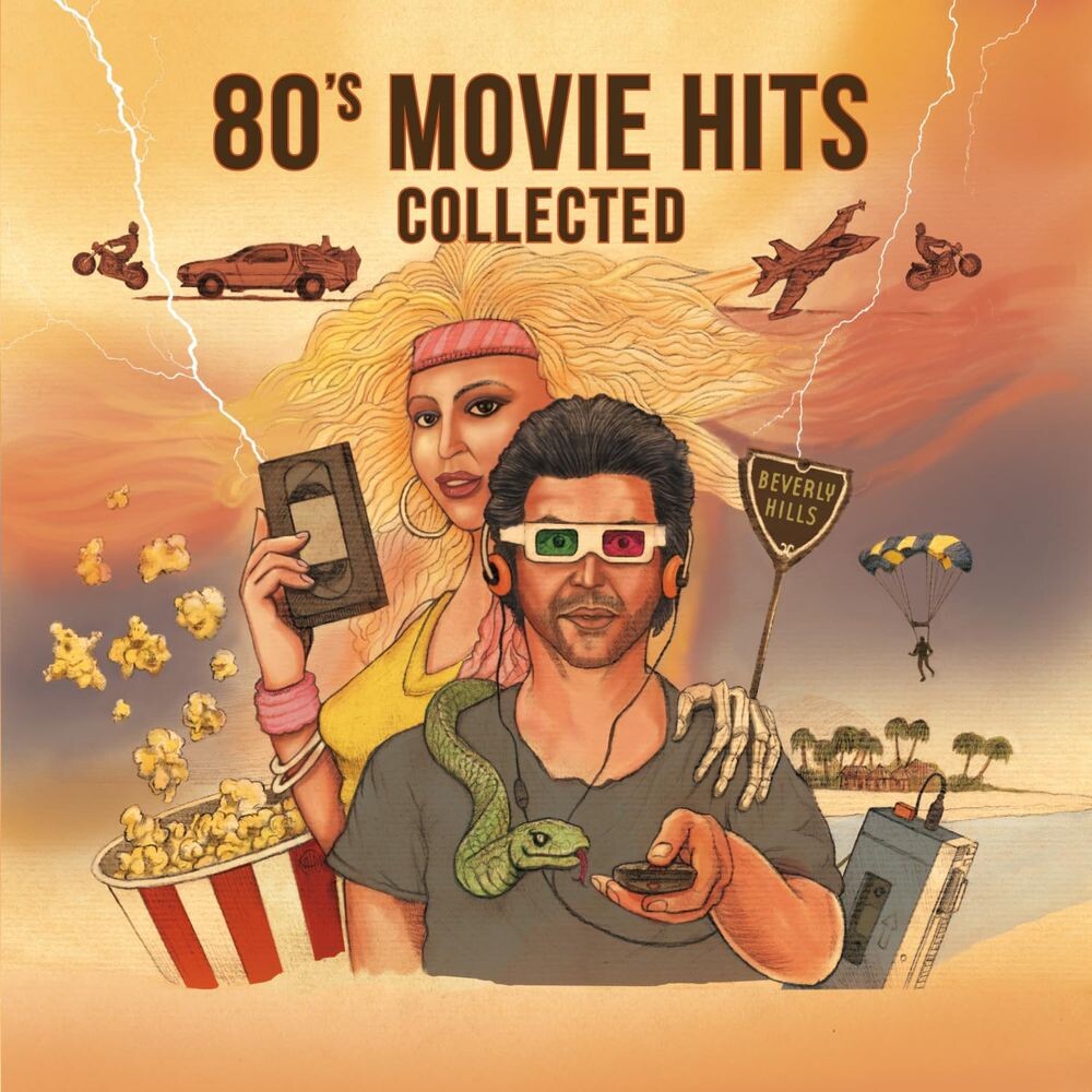 

Виниловая пластинка LP 80's Movie Hits Collected [180 Gram Blue/Gold Vinyl] - Various Artists