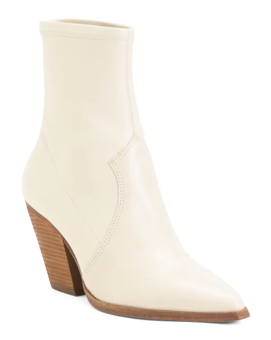 

Кожаные ботильоны Gilemini «Сделано в Бразилии» Vince Camuto, цвет Swan