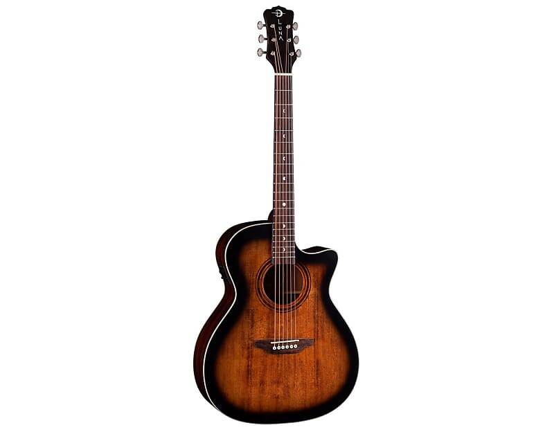 

Акустическая гитара Luna Art Vintage Grand Auditorium Cutaway Acoustic Electric Guitar