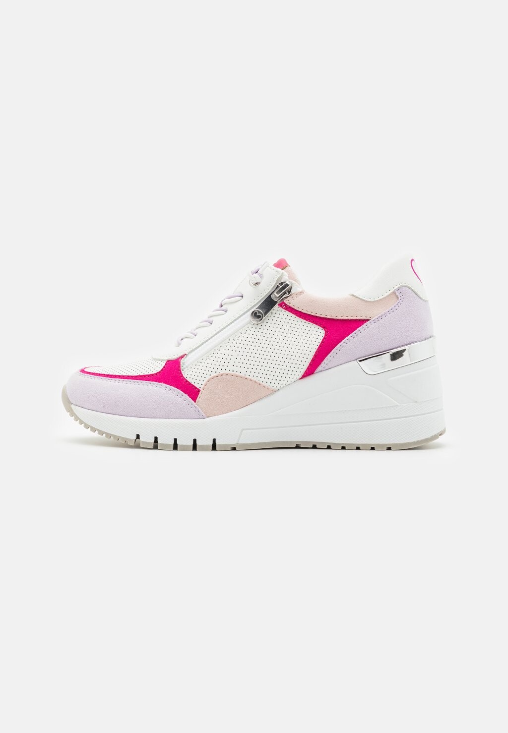 

Низкие кеды Marco Tozzi, цвет white/pink