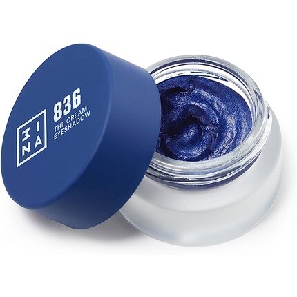 

Makeup The Cream Eyeshadow 836 Navy Blue 24H Стойкая водостойкая формула - матовый и мерцающий финиш, 3Ina