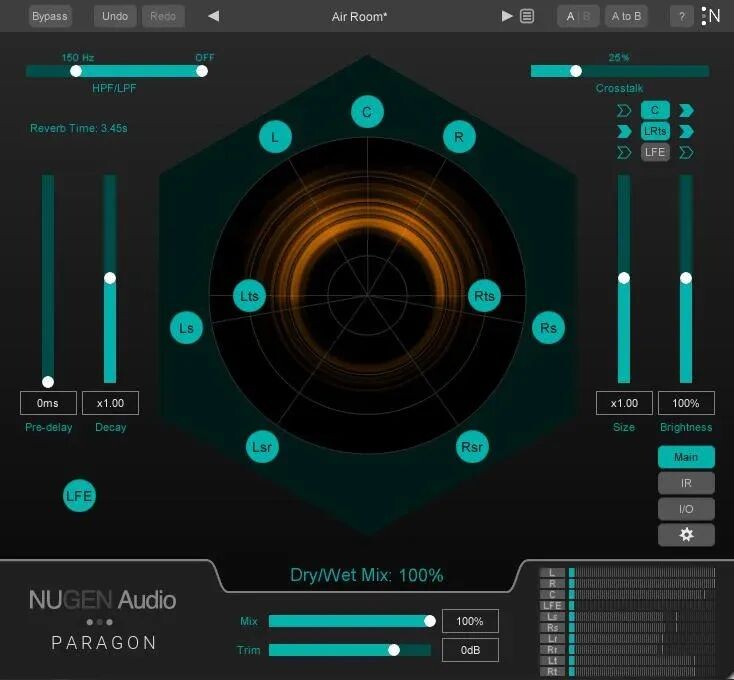 

Плагин NUGEN Audio Paragon Convolution Reverb