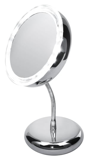 Косметическое зеркало со светодиодной подсветкой ADLER AD 2159 , серебро