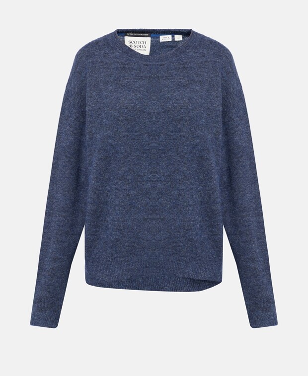 

Джемпер с длинными рукавами Scotch & Soda, темно-синий