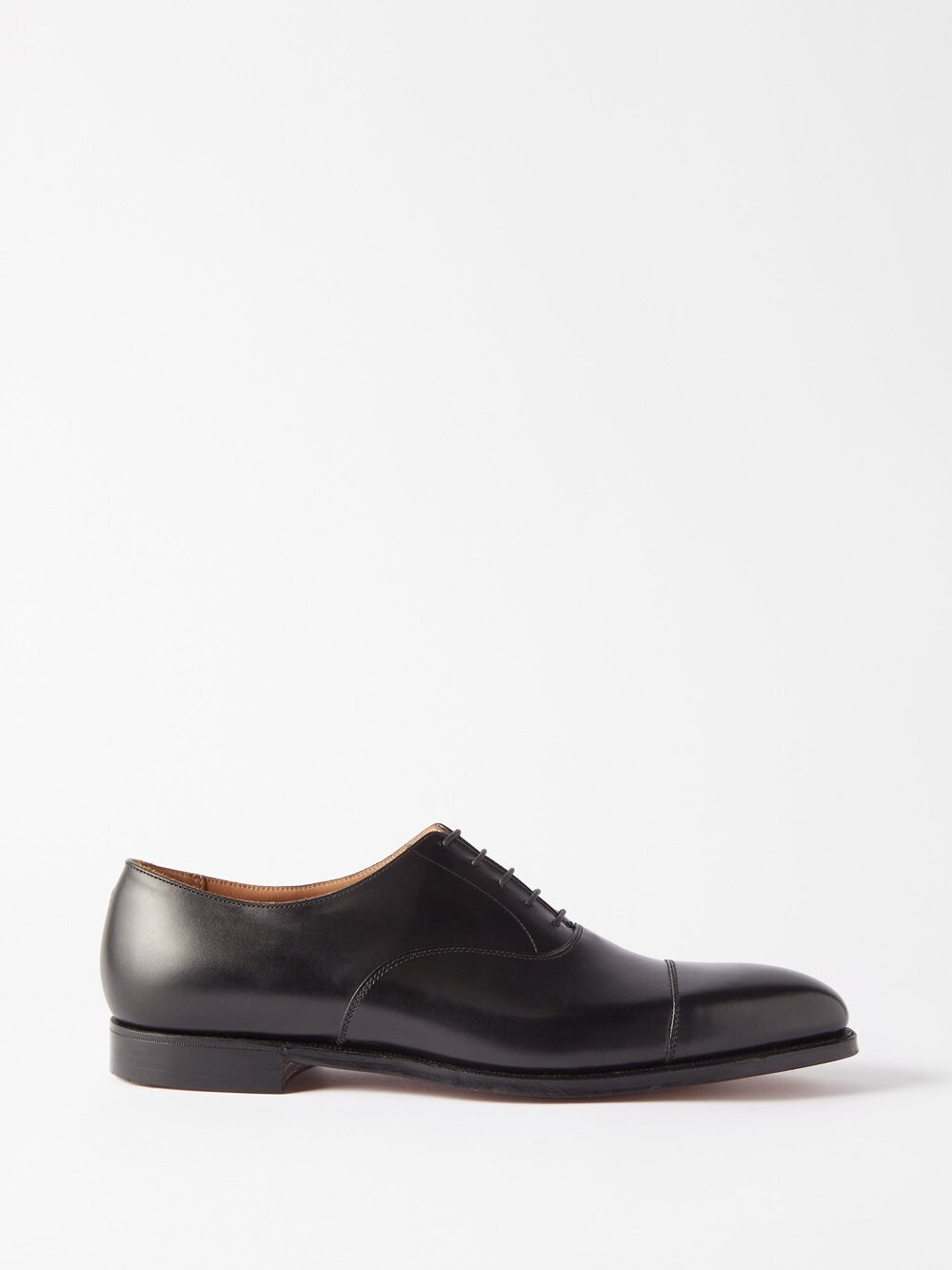 

Кожаные оксфорды hallam Crockett & Jones, черный