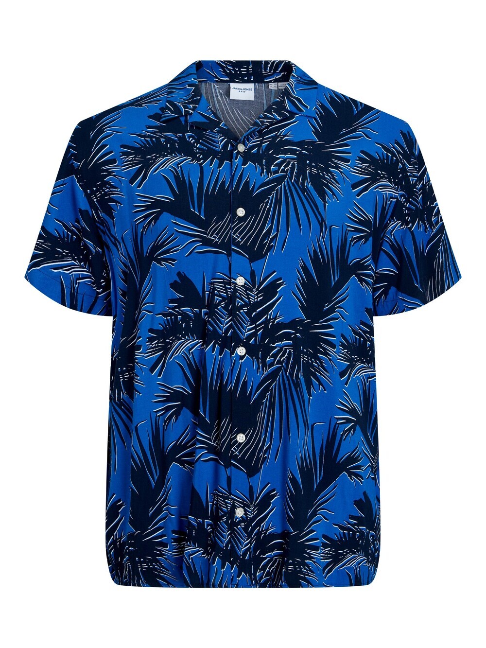 

Комфортная рубашка на пуговицах Jack & Jones Plus Luke, синий/темно-синий