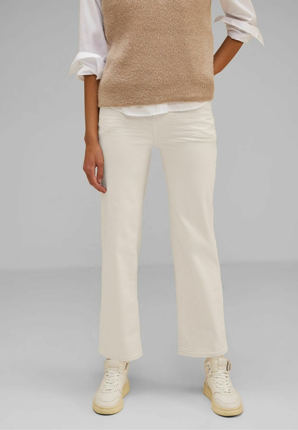 

Джинсы-клеш HELLE CASUAL Street One, цвет ecru soft wash