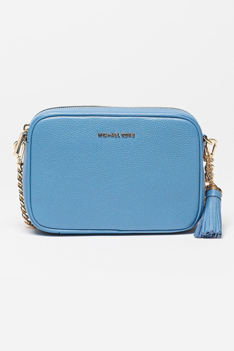 

Кожаная сумка Jet Set с кисточкой Michael Kors, синий