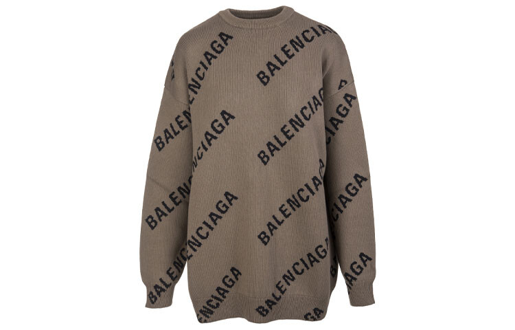 

Balenciaga Женский Свитер, бежевый