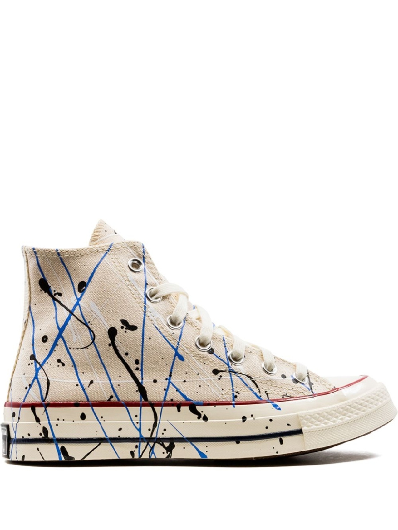 

Кеды Chuck 70 Hi Natural с эффектом разбрызганной краски Converse, белый