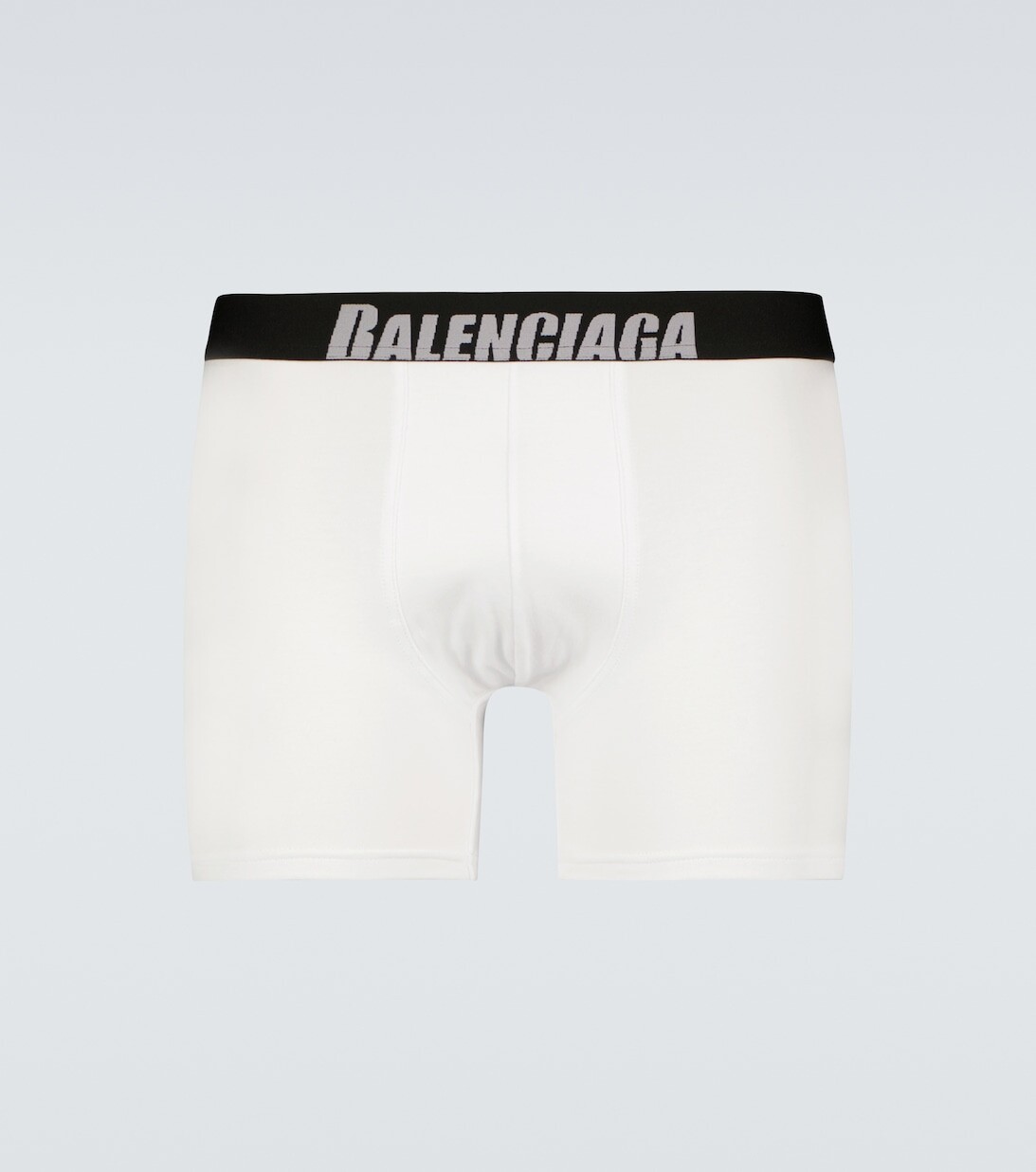 

Боксеры из смесового хлопка с логотипом Balenciaga, белый