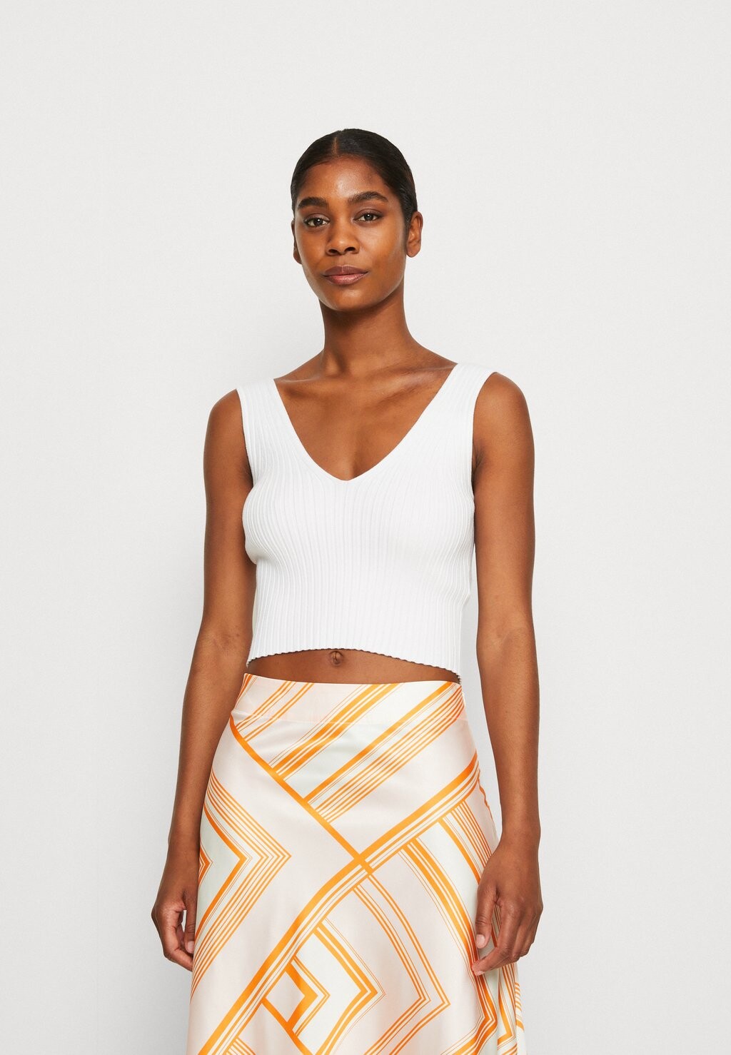 

Топ Madewell, белый