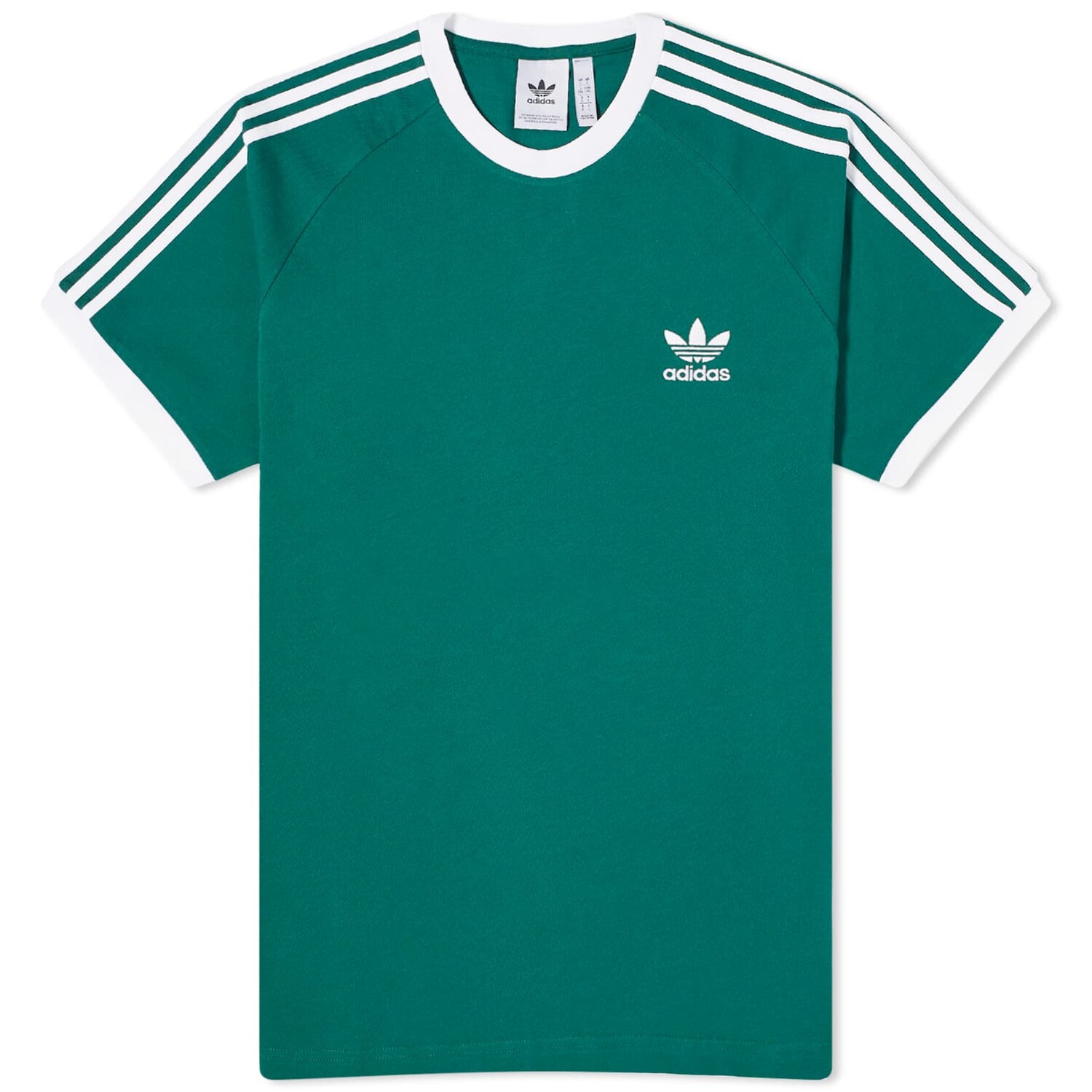 

Футболка Adidas 3-Stripe, цвет Collegiate Green