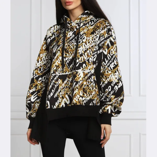 

Толстовка обычного кроя Versace, черный