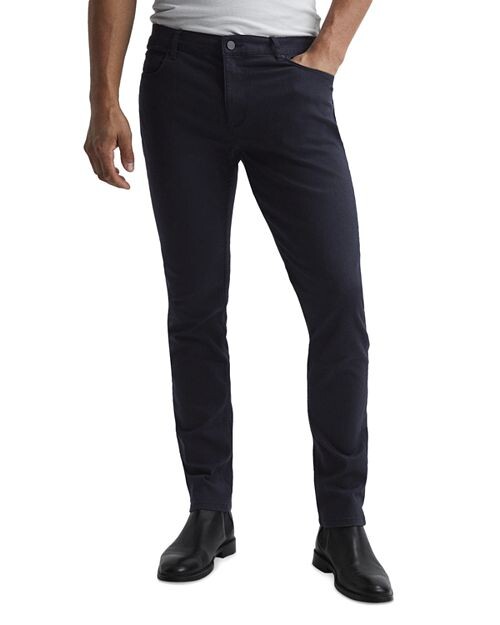 

Джинсы узкого кроя Deep Stay синего цвета REISS, цвет Blue