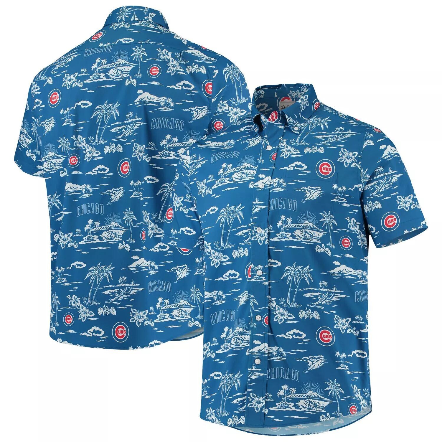 

Мужская рубашка на пуговицах Reyn Spooner Royal Chicago Cubs Kekai
