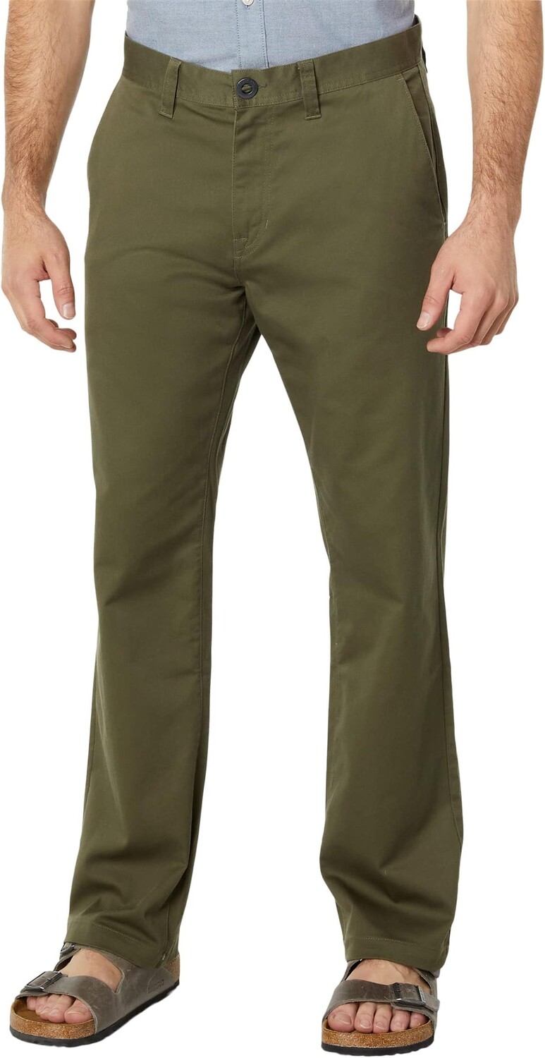 

Брюки-чиносы Frickin Regular Volcom, цвет Military