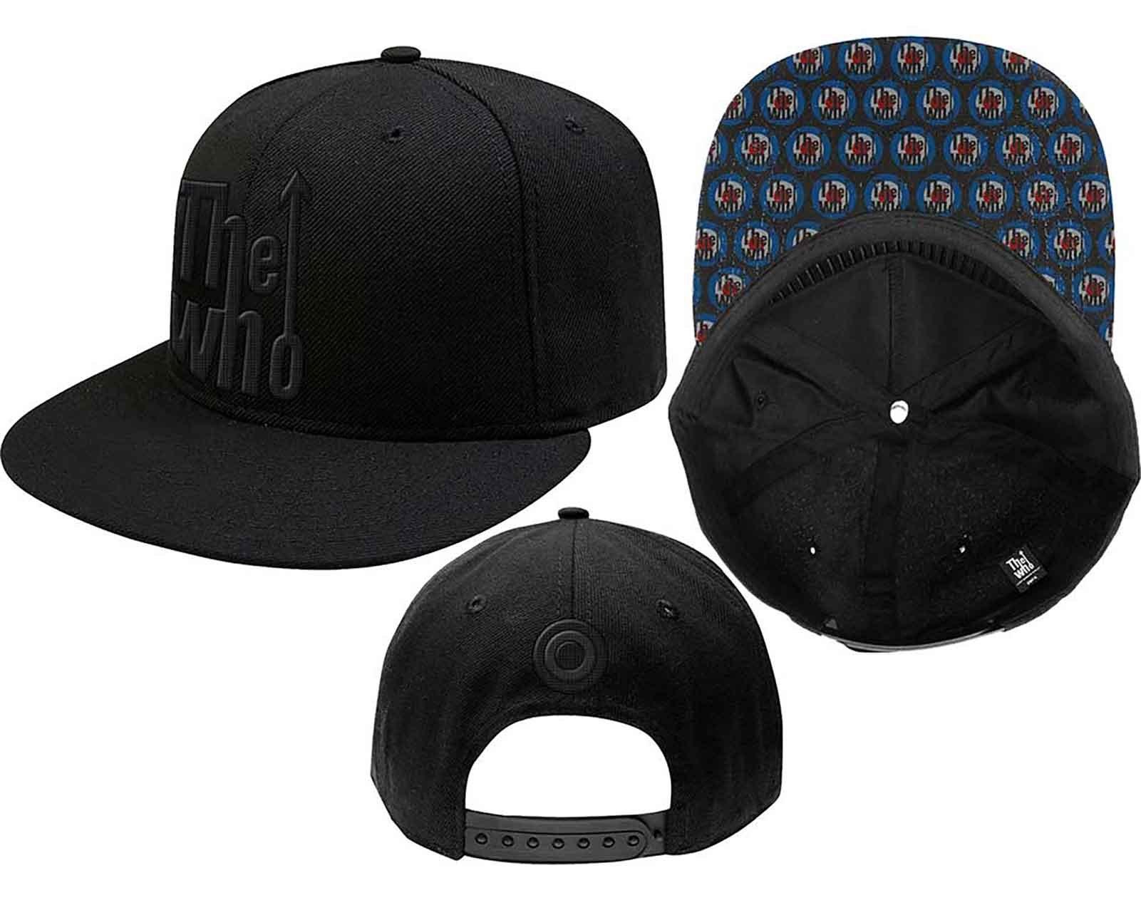 Бейсбольная кепка Snapback с принтом Arrow Mod Band и логотипом на полях Who, черный бейсболка coldplay черная