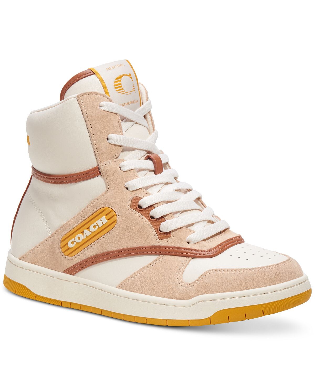 

Женские высокие кеды C Puffy на шнуровке COACH