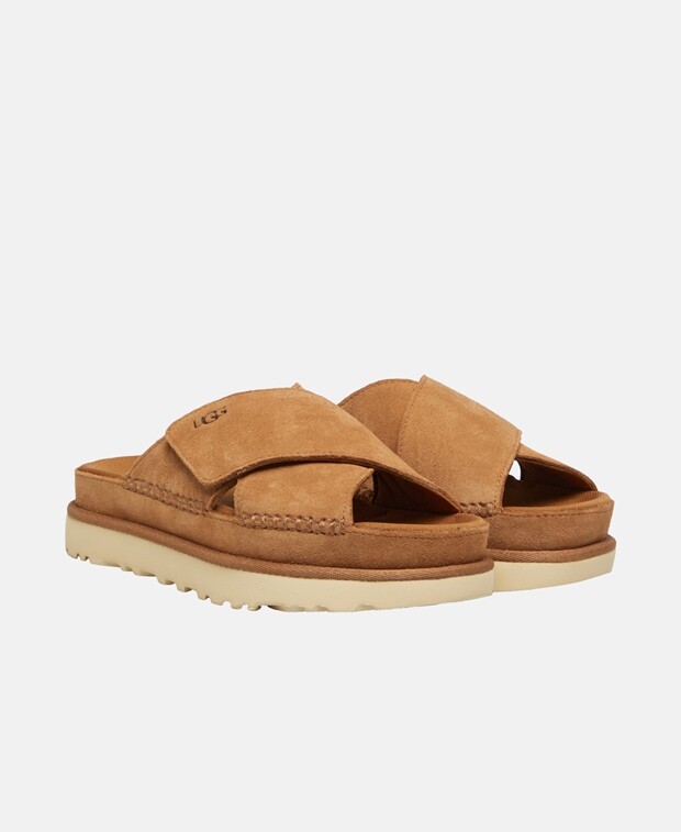 

Босоножки на платформе Ugg, кэмел