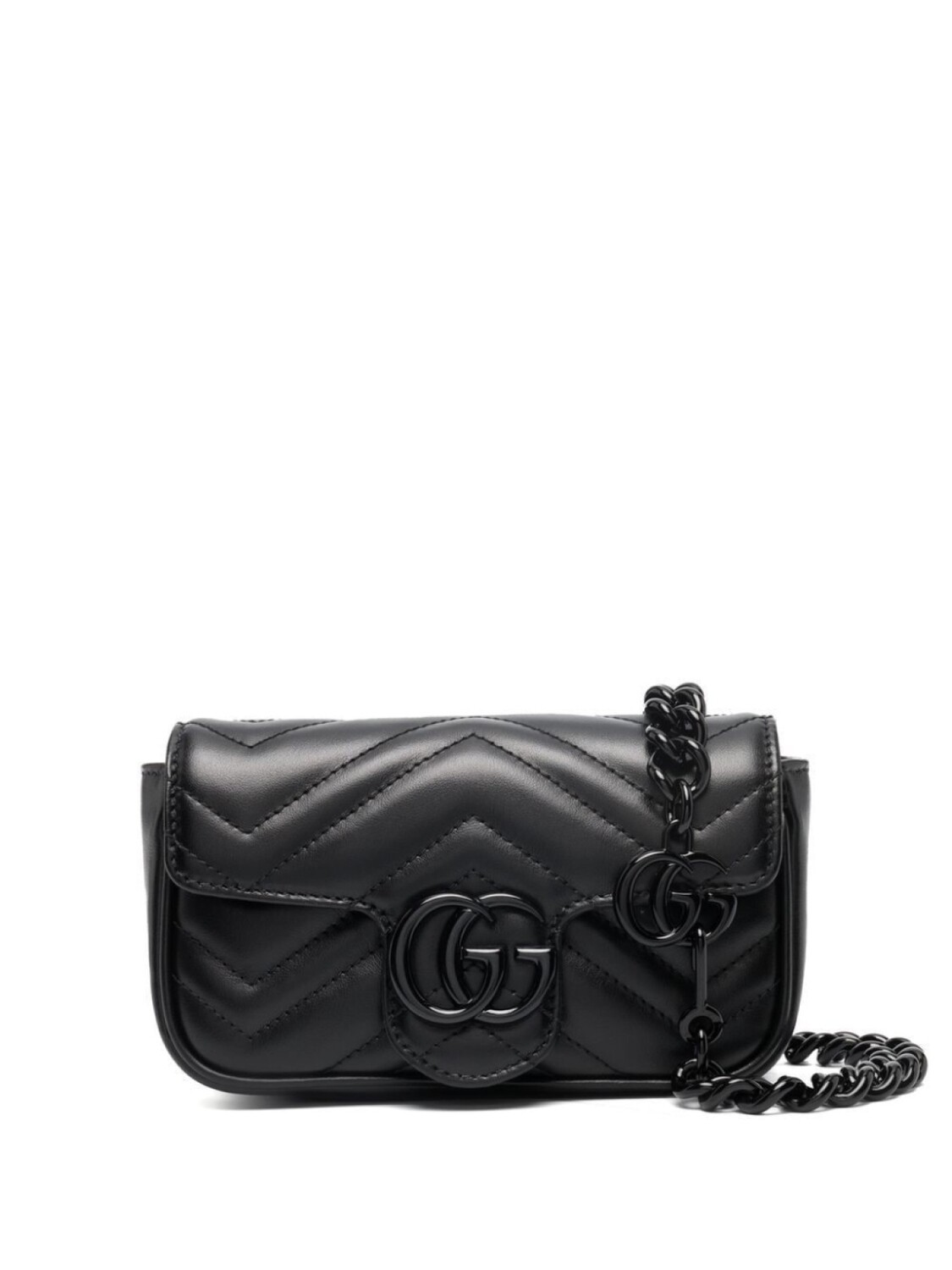 

Gucci поясная сумка GG Marmont, черный